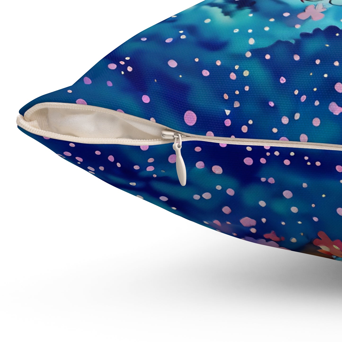 "Perspective is Everything" Square Pillow - by Fairyhill Studio