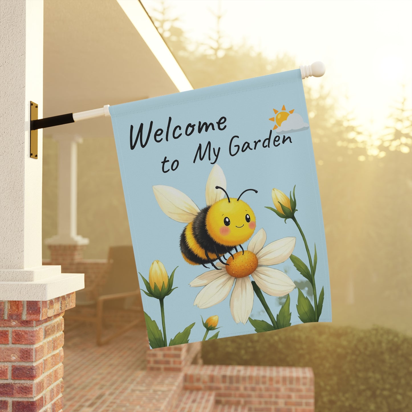 Garden Welcome to my Garden banner Banner