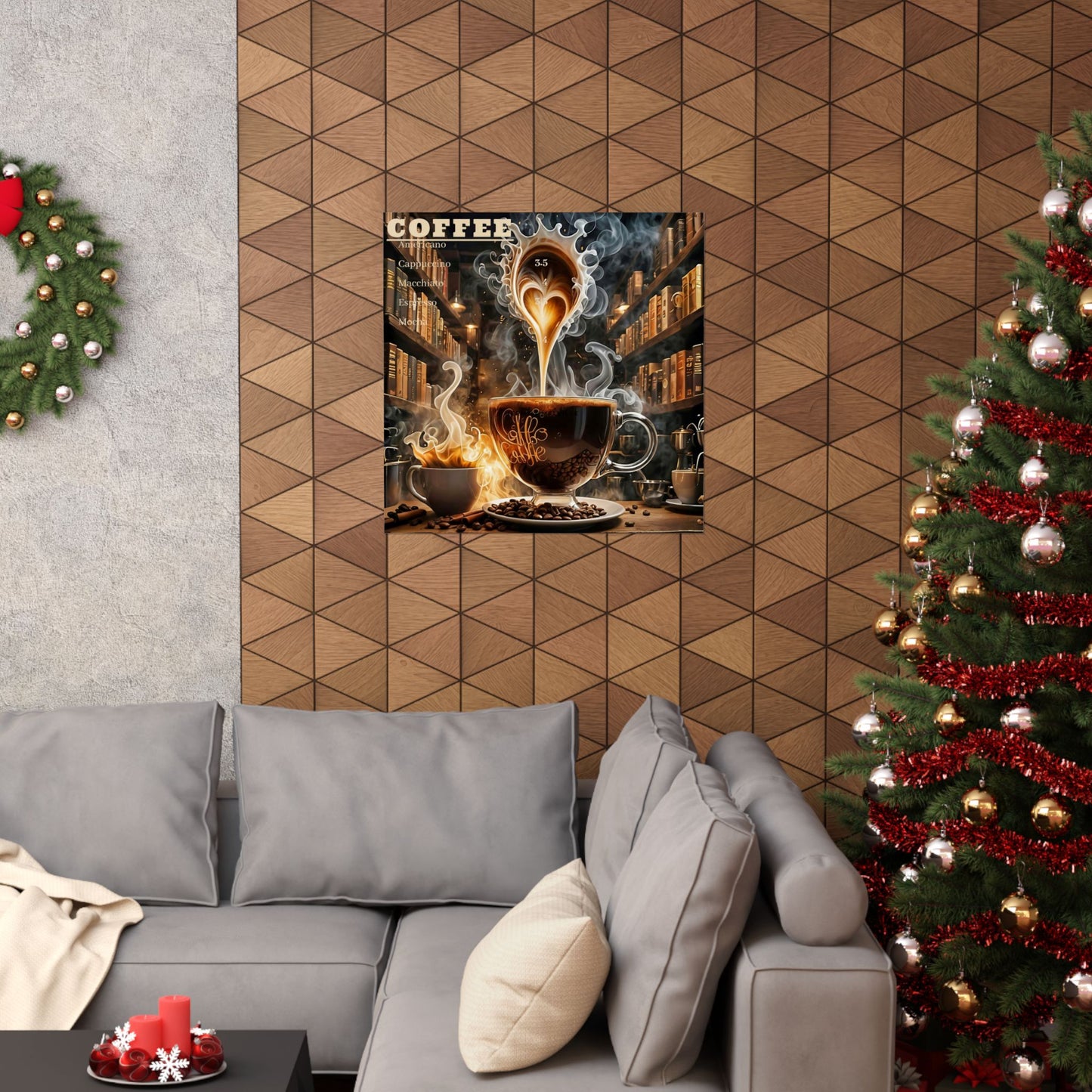 Coffee Lover Matte Vertical Poster - Cozy Café Vibes for Home Décor