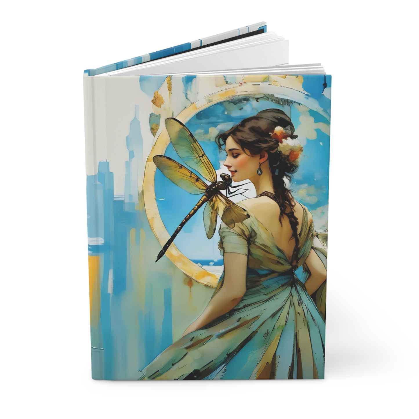 " Dragonfly Art Journal "Hardcover Journal Matte
