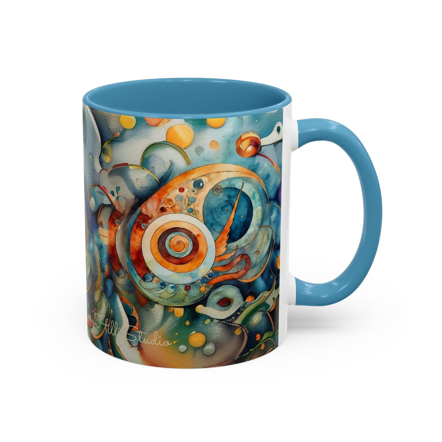 Whimsical Ocean-Themed Coffee Mug - 11 & 15oz Accent Mug for Sea Lovers
