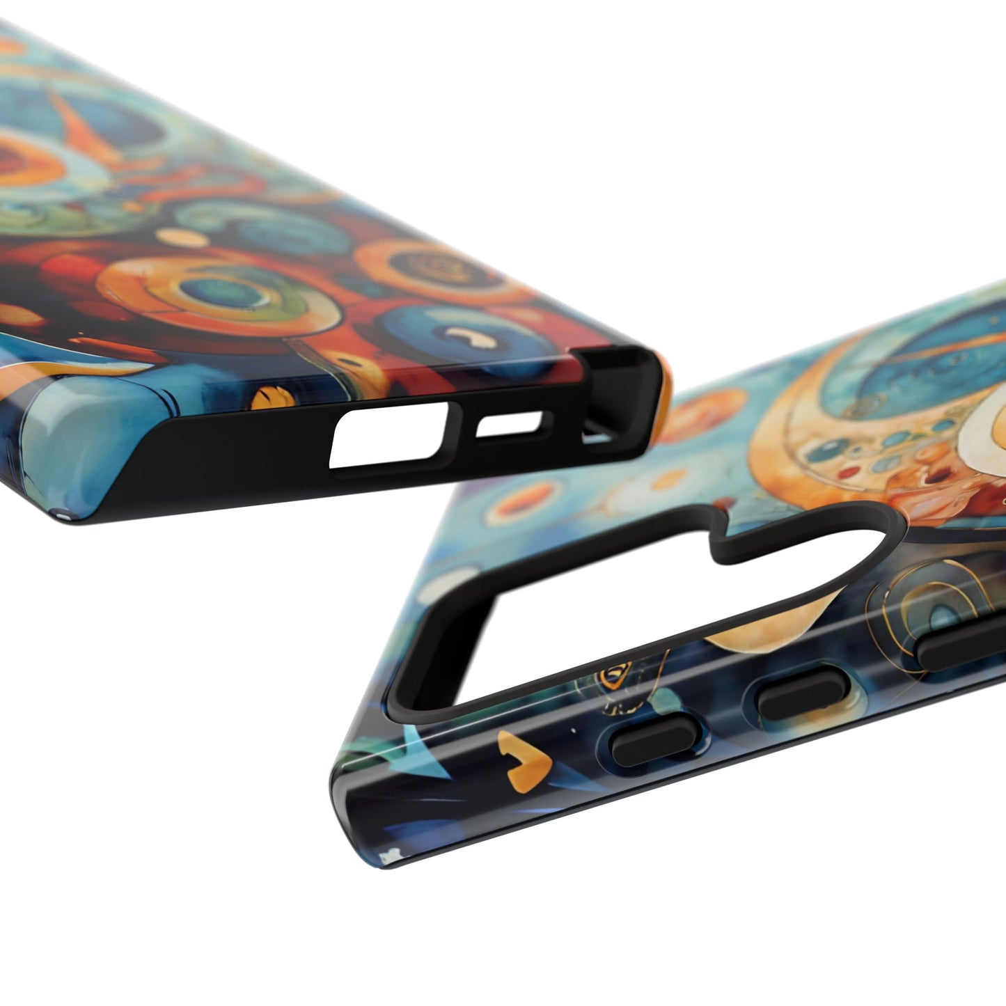 Phone Cases - Beautiful Abstract Circular Art Design