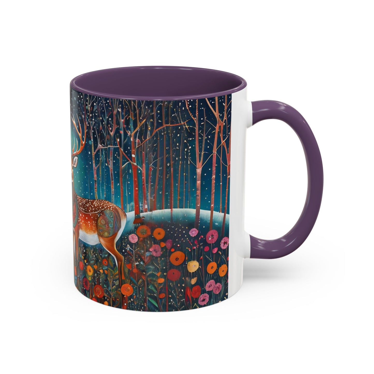 Accent Magestic Boho Deer Coffee Mug (11, 15oz)