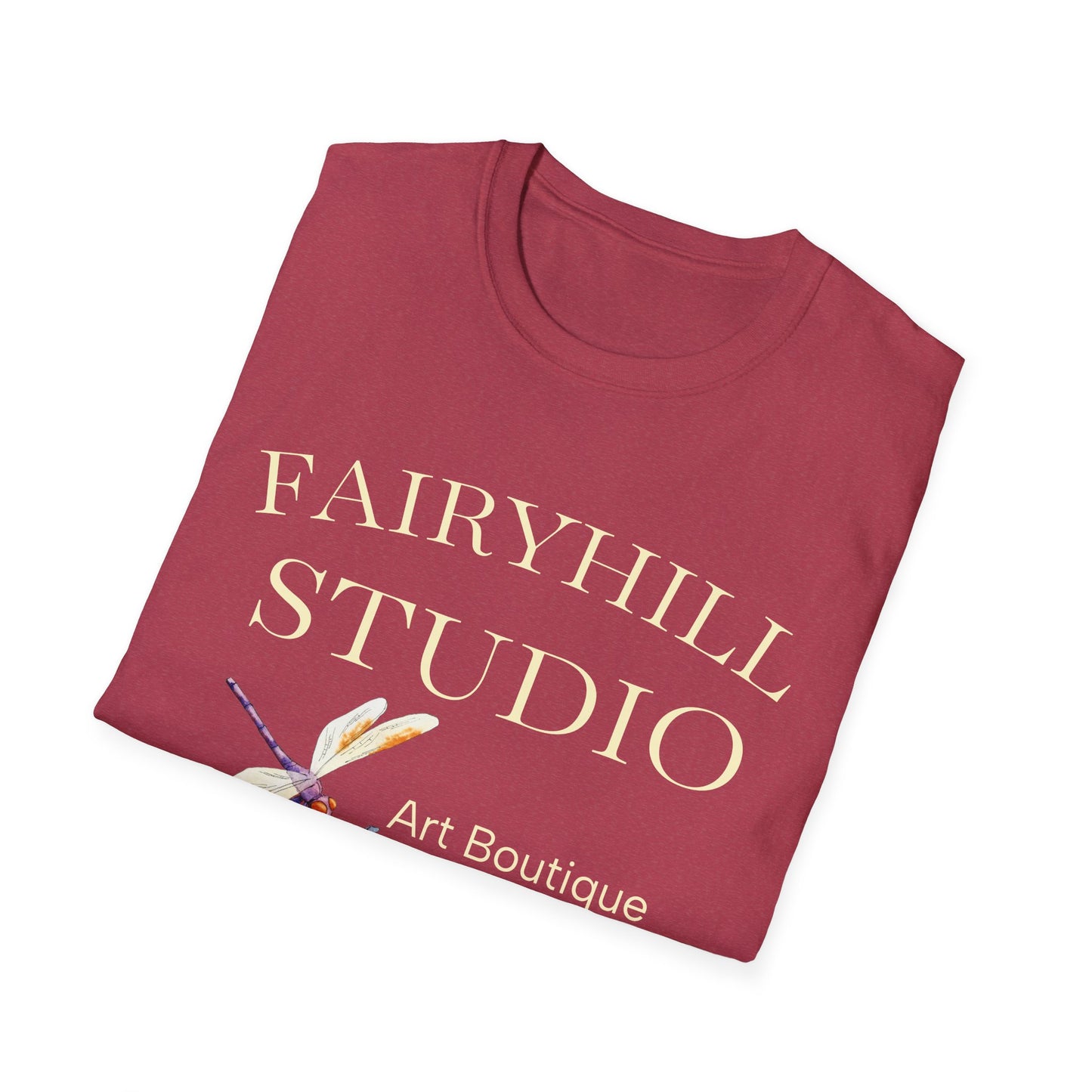 Unisex Softstyle T-Shirt with Retro Fairythili Design, Casual Wear, Graphic Tee, Gift Idea, Vintage Apparel