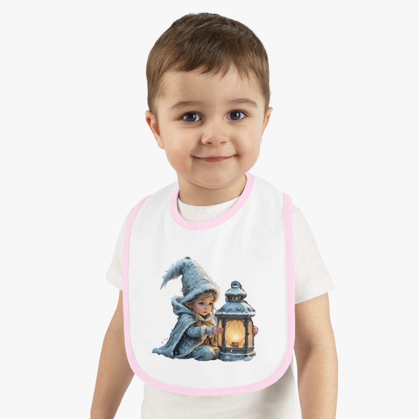 Adorable Baby Bib with Lantern Design - Perfect for Newborns and Gift Giving