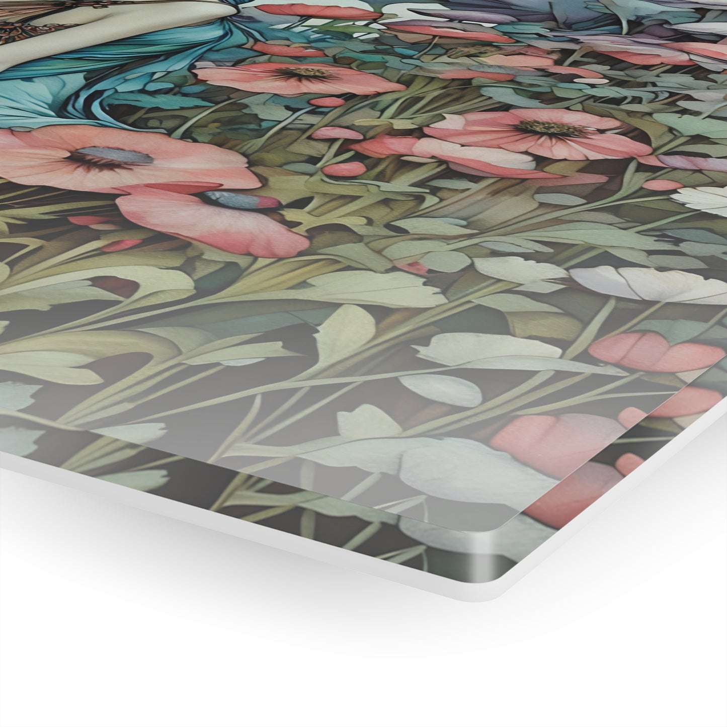 Art Acrylic Prints FairyHill Studio Fairy in a Poppy field