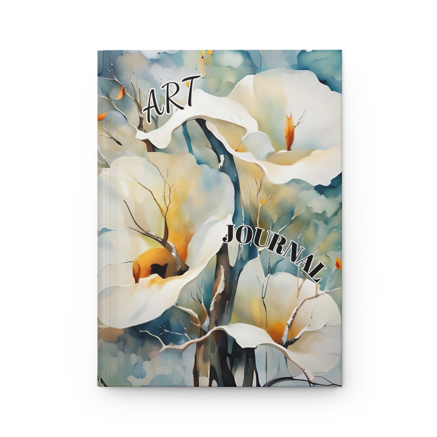Watercolor Art Journal, Calla Lilies Hardcover