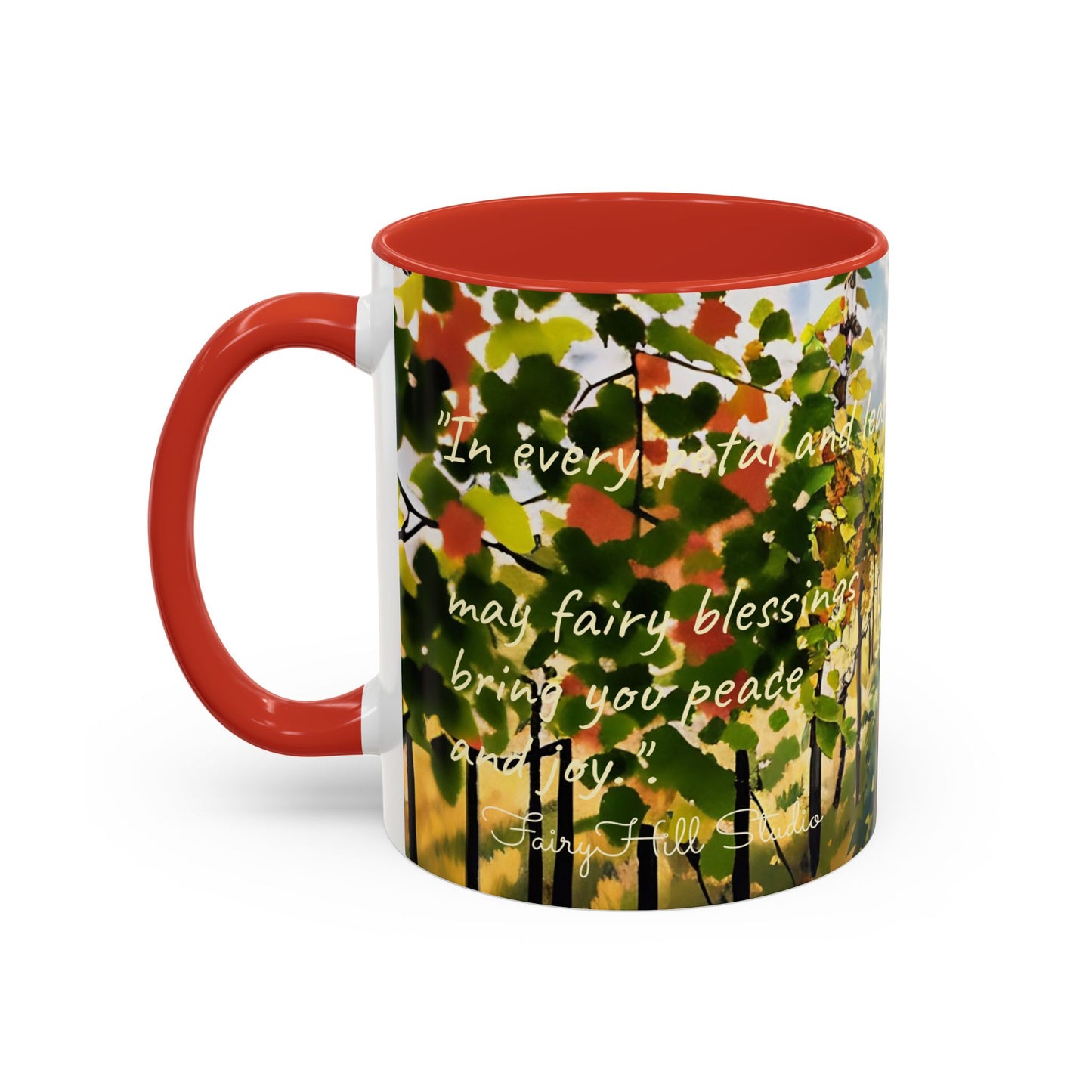 Under the Tuscan Sun-Themed Coffee Mug - 11 & 15oz Accent Mug for Fairy Lovers
