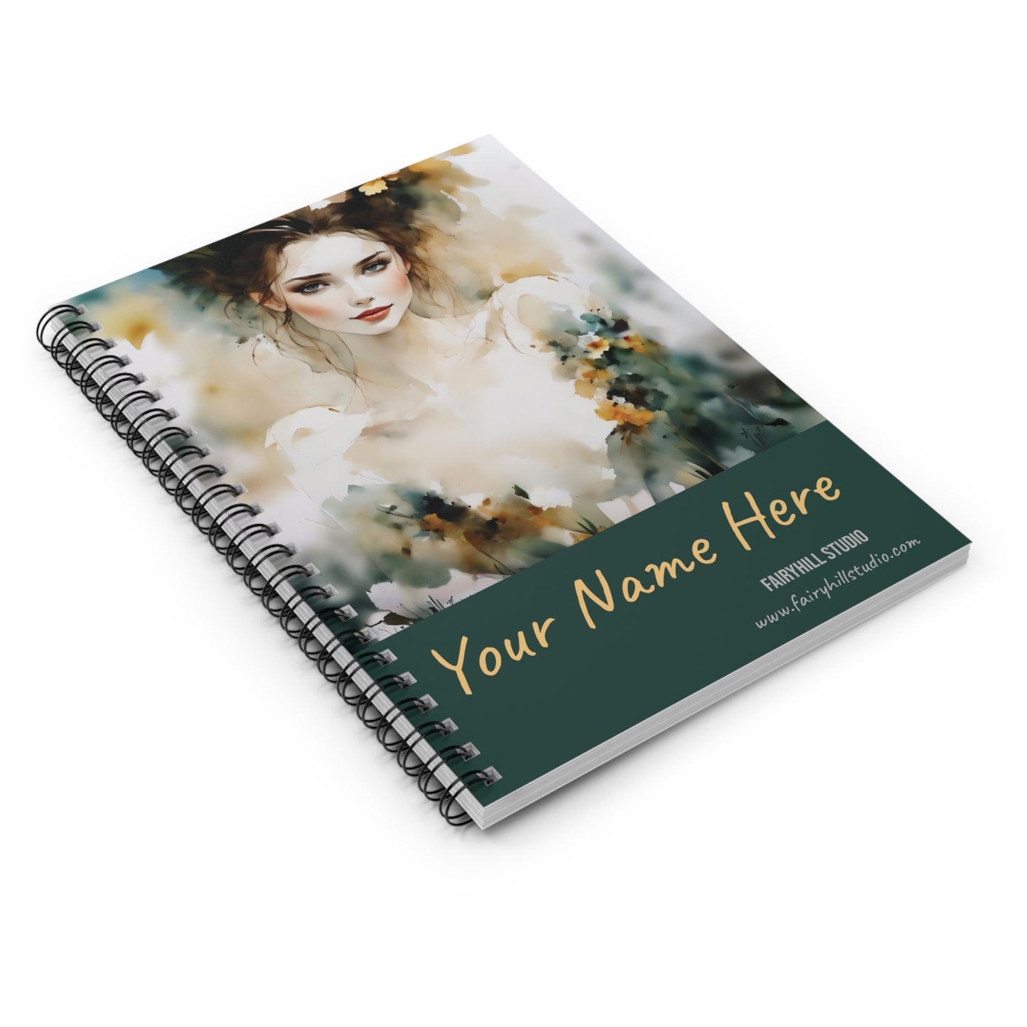 Personalized custom   Notebook - Ruled Line  Spiral journal