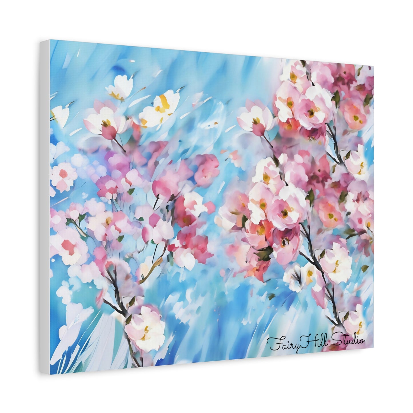 Canvas Wall Art - Floral Cherry Blossom