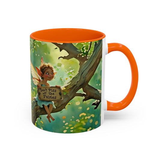 Garden fairy-Themed Coffee Mug - 11 & 15oz Accent Mug for Fairy Lovers