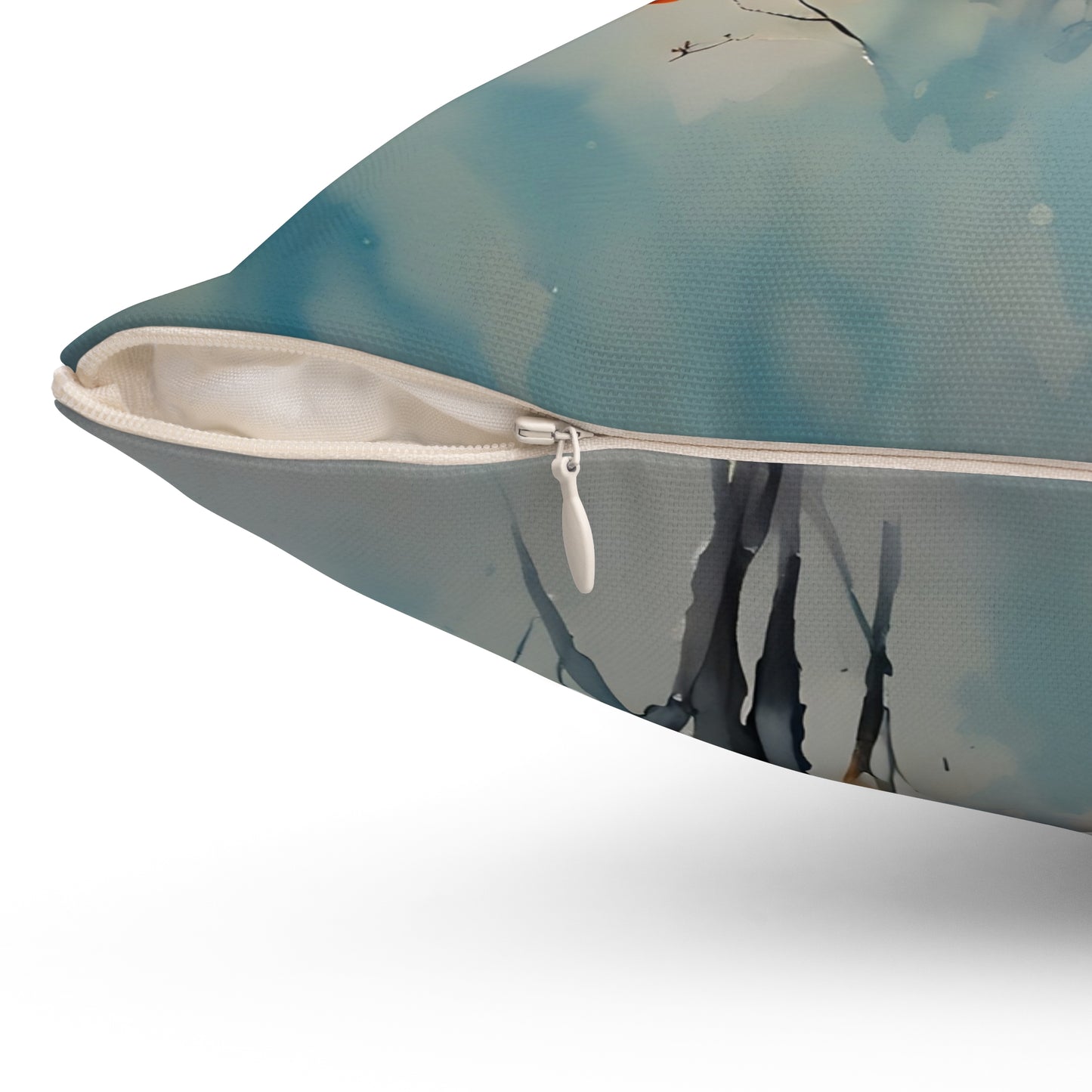 Calla Lilies Square Pillow - by Fairyhill Studio