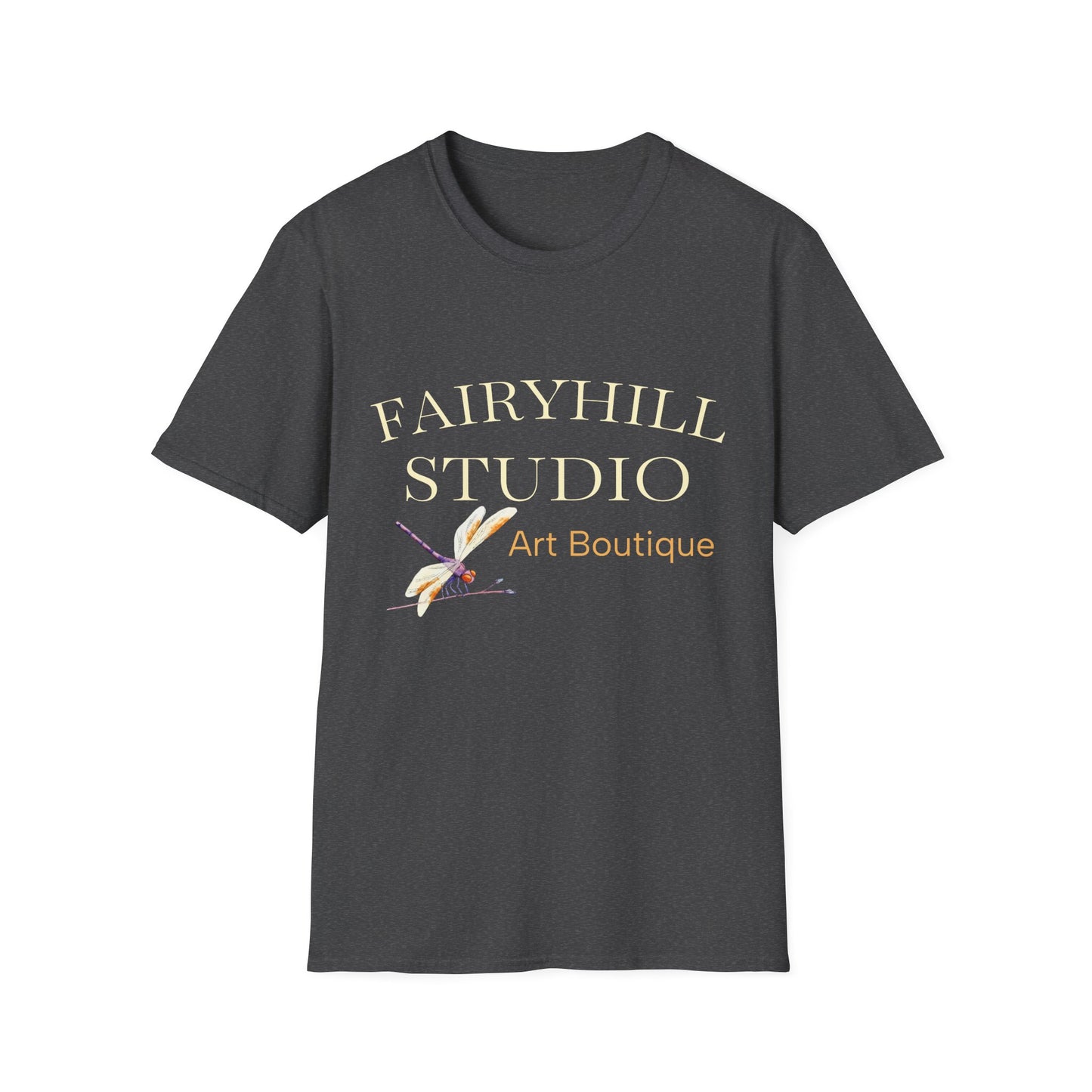Unisex Softstyle T-Shirt with Retro Fairythili Design, Casual Wear, Graphic Tee, Gift Idea, Vintage Apparel