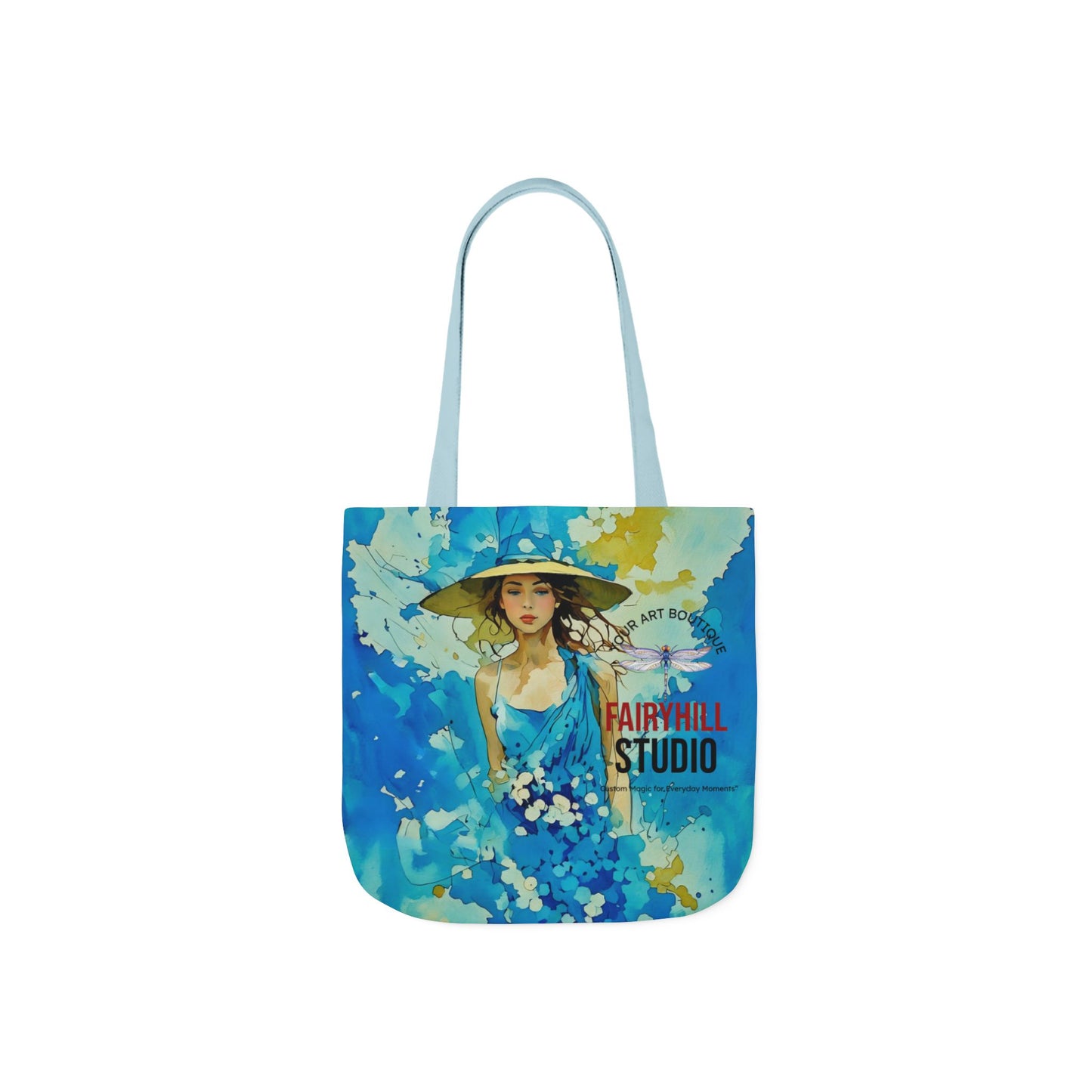Colorful Summer vibes- Canvas Tote Bag - Perfect for Beach Days, Eco-Friendly Shopping, and Summer Fun!