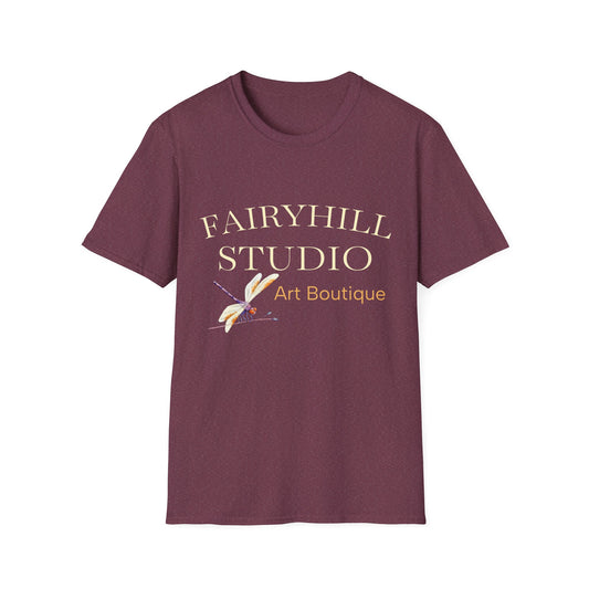 Unisex Softstyle T-Shirt with Retro Fairythili Design, Casual Wear, Graphic Tee, Gift Idea, Vintage Apparel