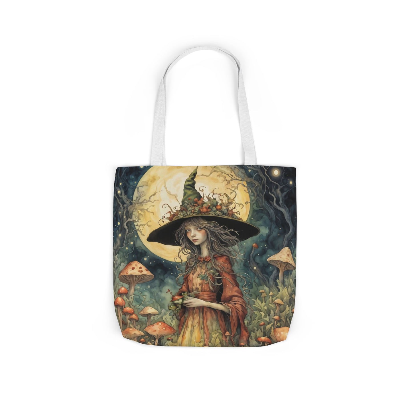 Witch  -Inspired Canvas Tote Bag - Perfect for Beach Days, Eco-Friendly Shopping, and Summer Fun!