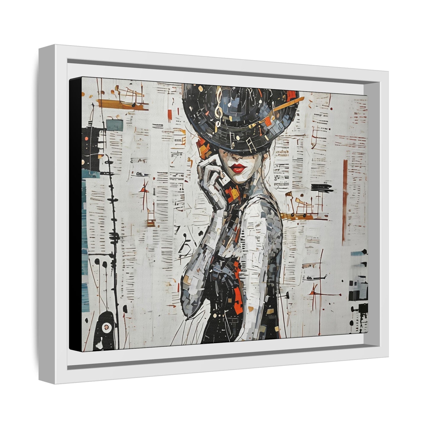 Framed Art Print - Contemporary Wall Decor, Urban Aesthetic, Gallery Style Artwork, Gift for Art Lovers, Modern Home Decor
