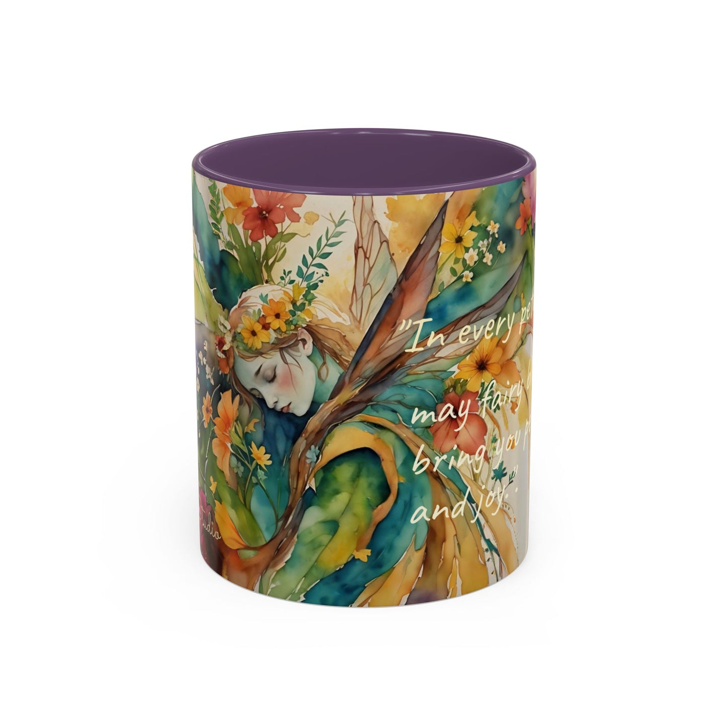 Garden fairy-Themed Coffee Mug - 11 & 15oz Accent Mug for Fairy Lovers