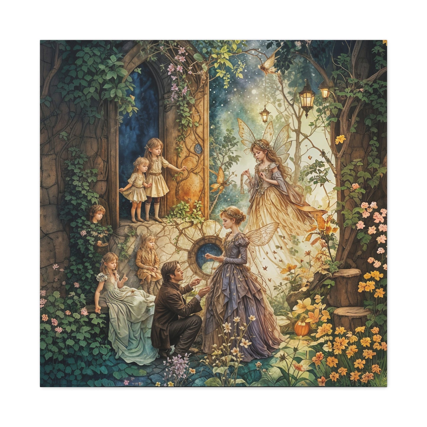 Canvas Print - Proposal in Fairyland Art