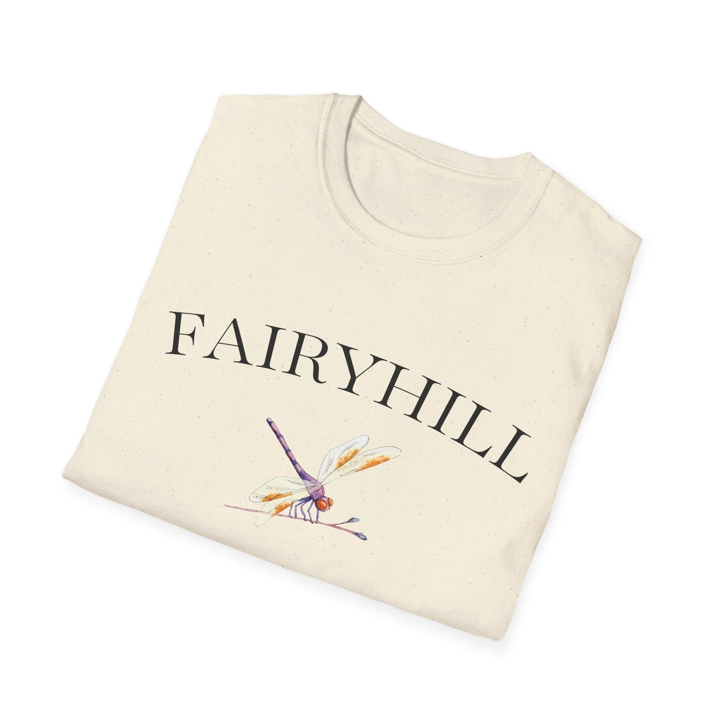 Unisex Softstyle T-Shirt with Retro Fairythili Design, Casual Wear, Graphic Tee, Gift Idea, Vintage Apparel