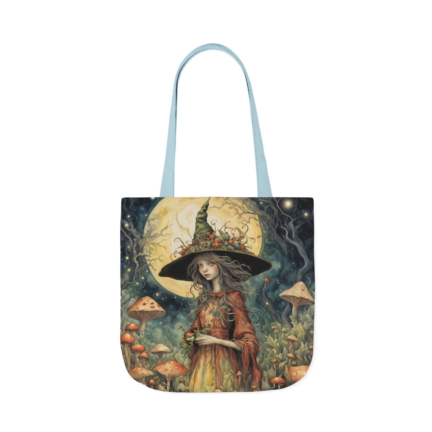 Witch  -Inspired Canvas Tote Bag - Perfect for Beach Days, Eco-Friendly Shopping, and Summer Fun!