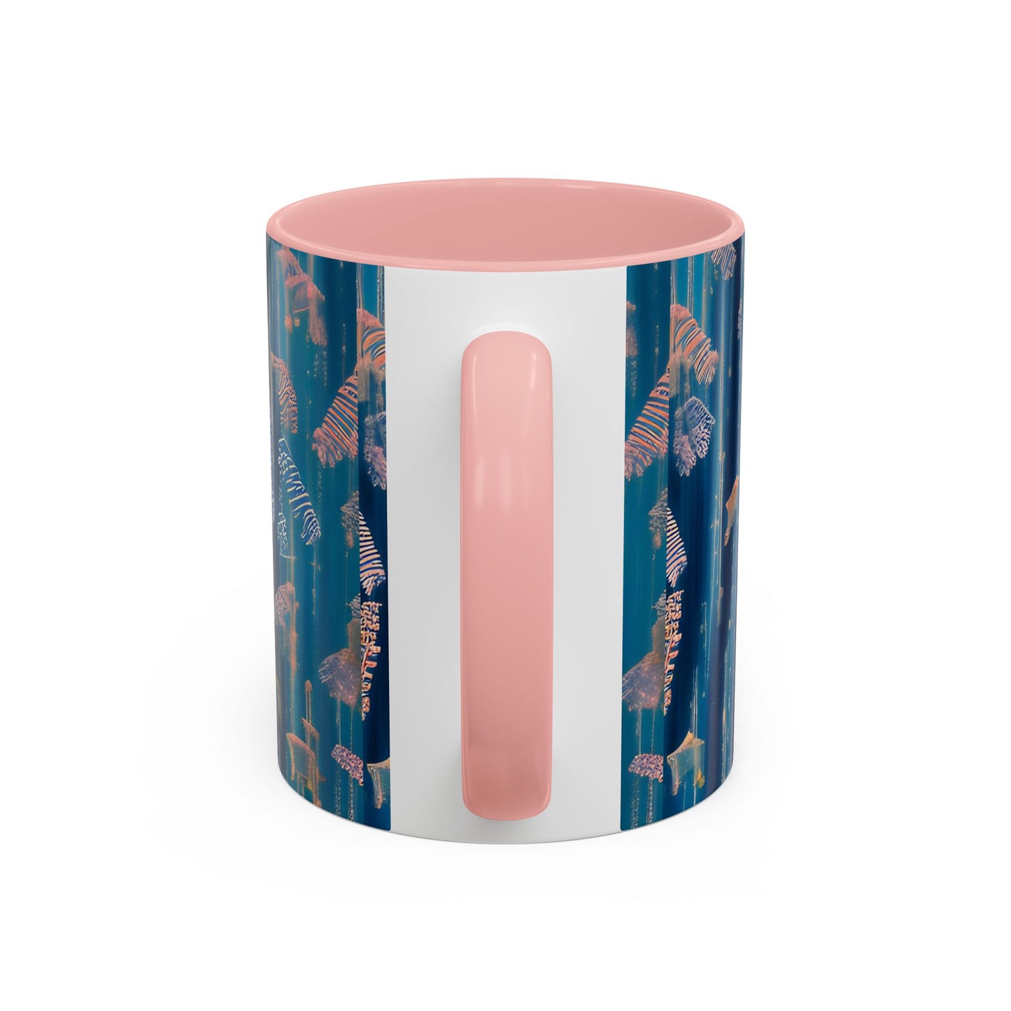 Mug White Cat Love Art