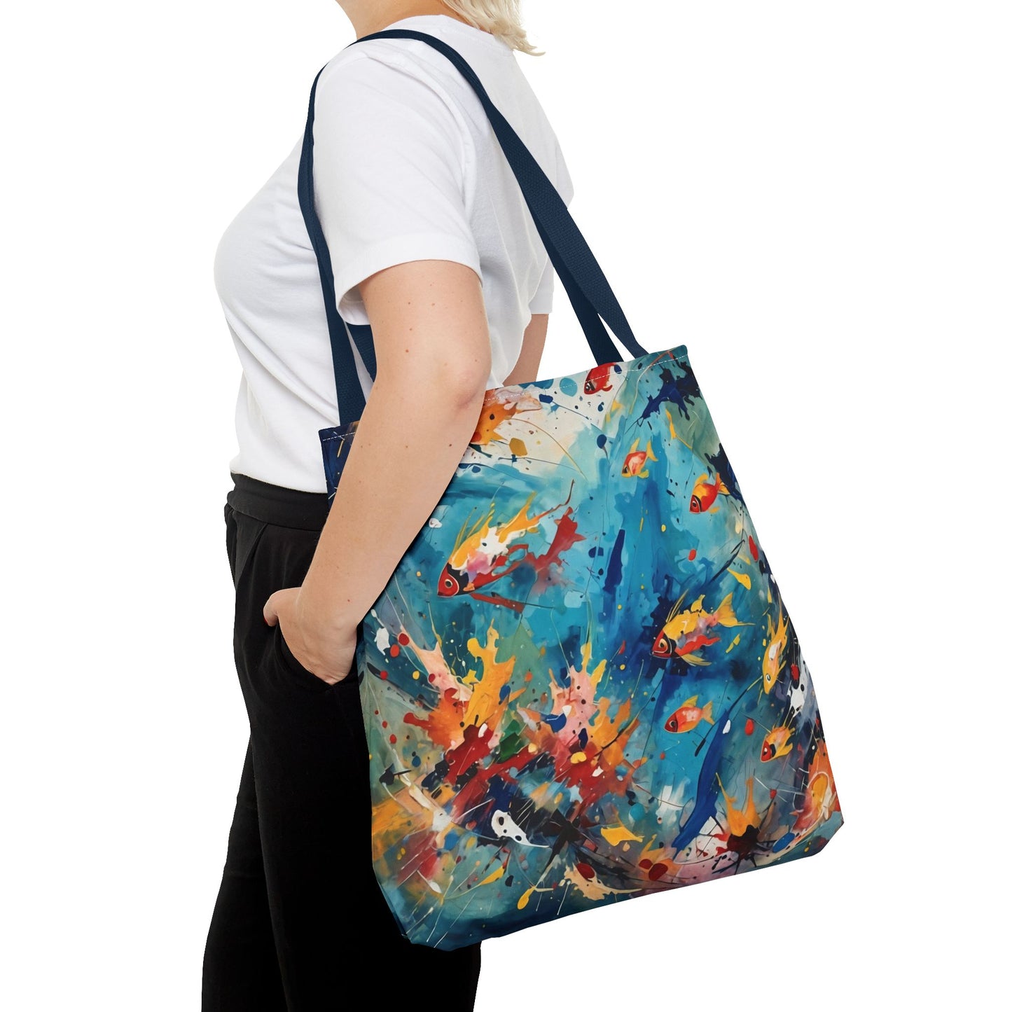 Fish Art Tote Bag