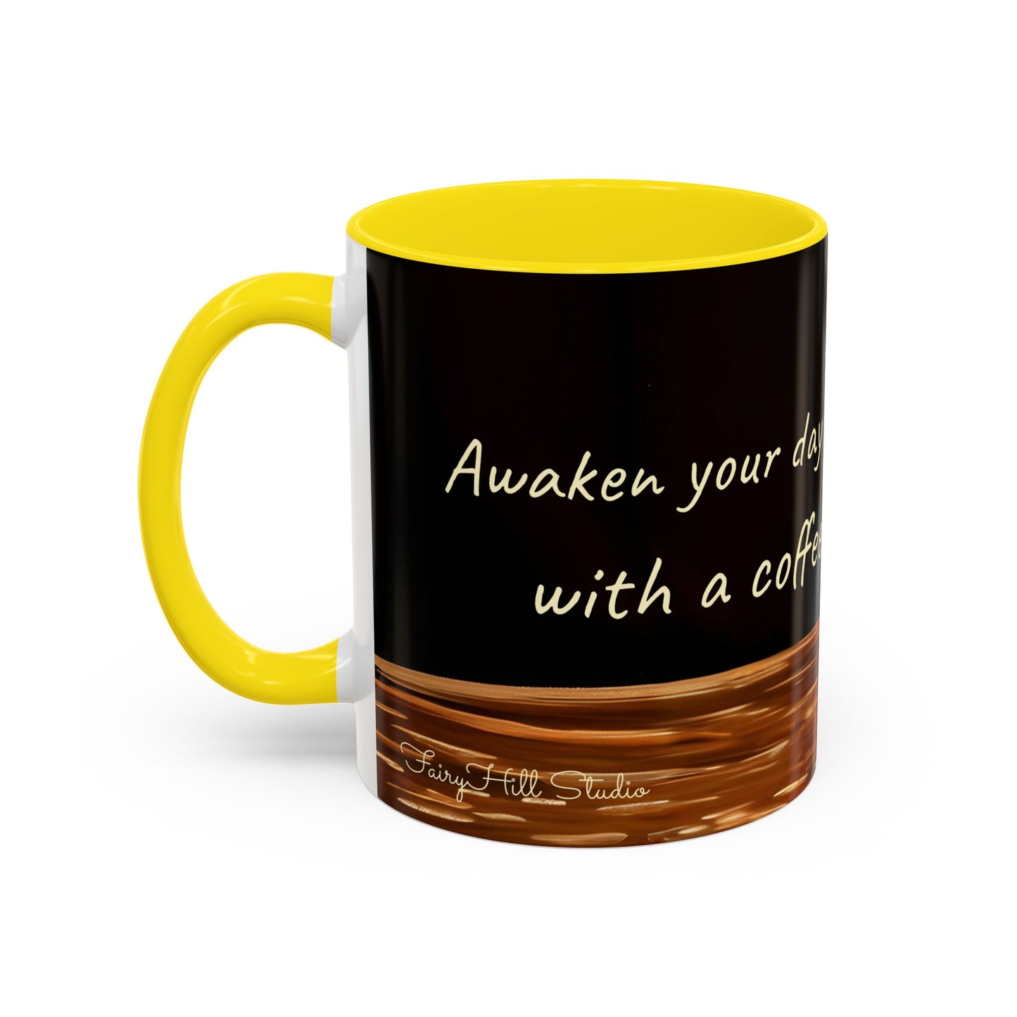 Coffee fairy-Themed Coffee Mug - 11 & 15oz Accent Mug for Fairy /Coffee Lovers