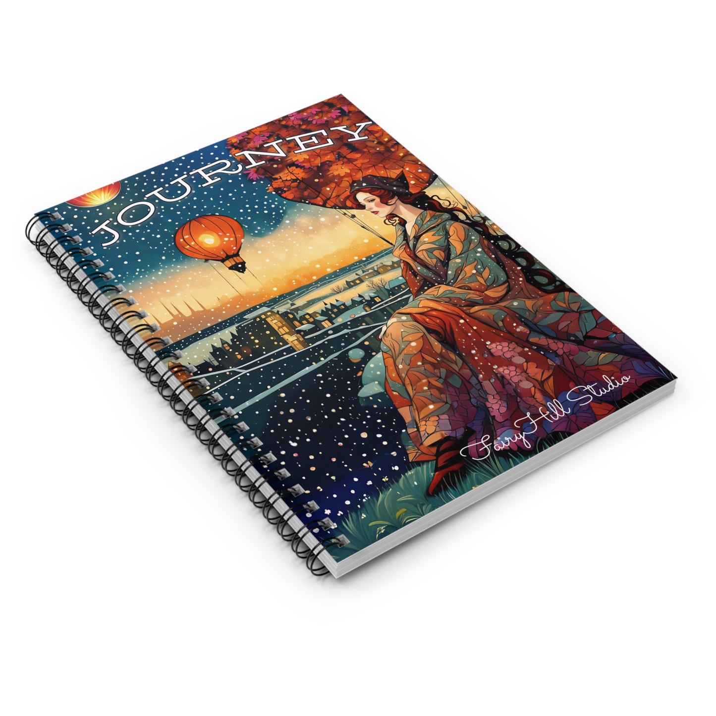 Spiral Notebook - A Snowy Day