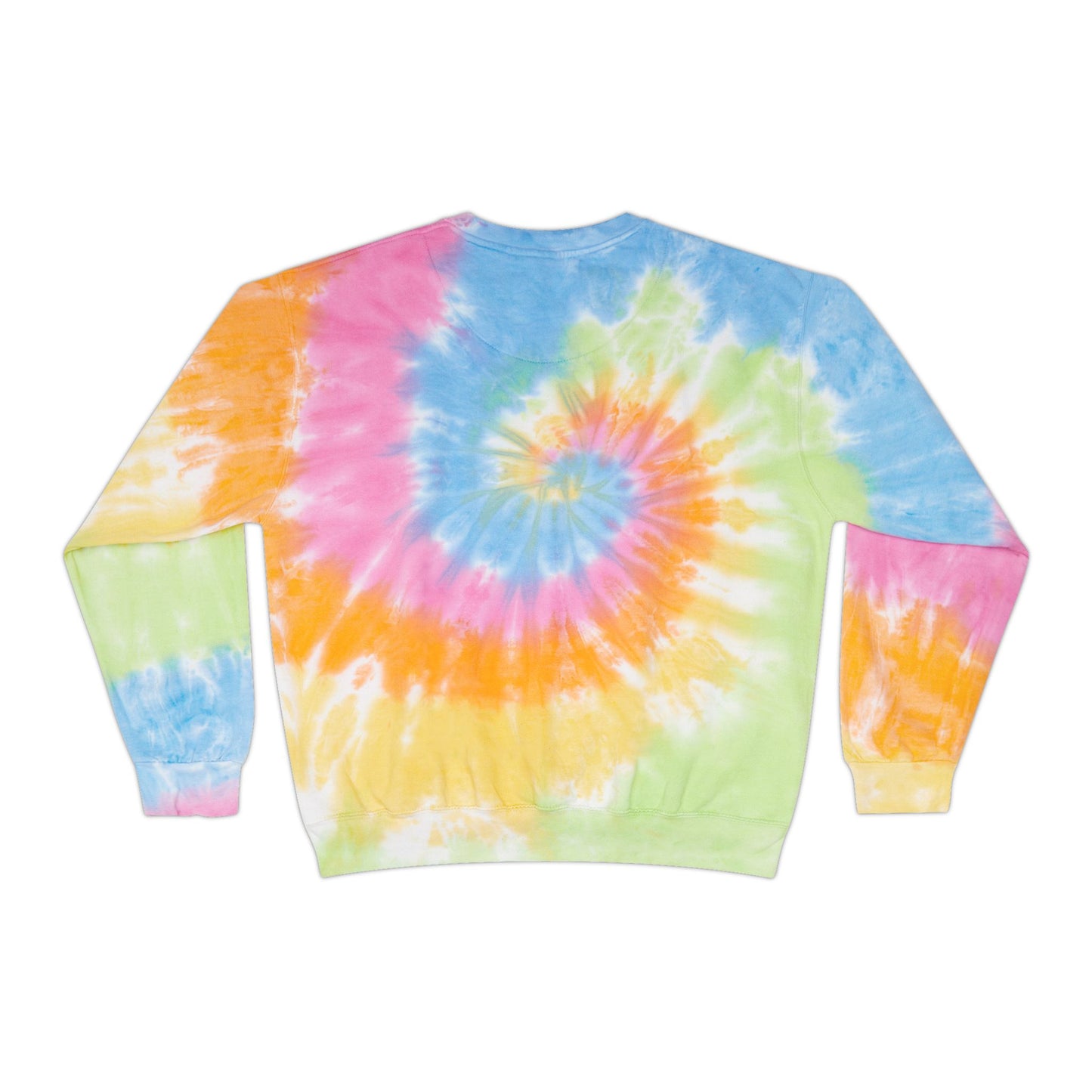 Fairyhill Studio Tie-Dye Sweatshirt, Artistic Sweatshirt, Cozy Fashion, Unique Gift, Dragonfly Design, Unisex Apparel