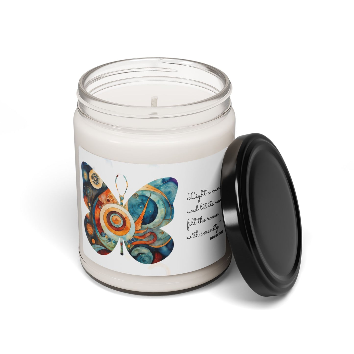Floral Aromatic Soy Candle - 9oz | Hand-poured Scented Candle for Relaxation & Home Decor