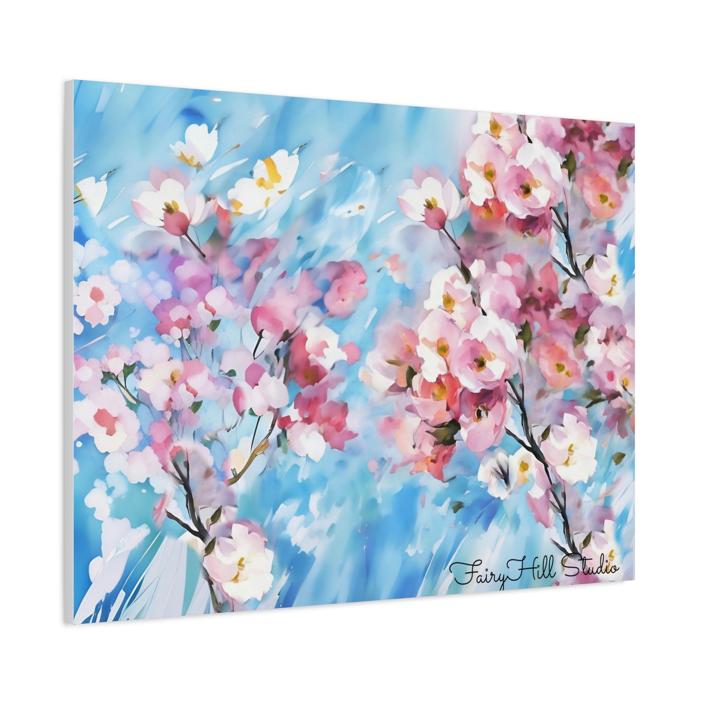 Canvas Wall Art - Floral Cherry Blossom