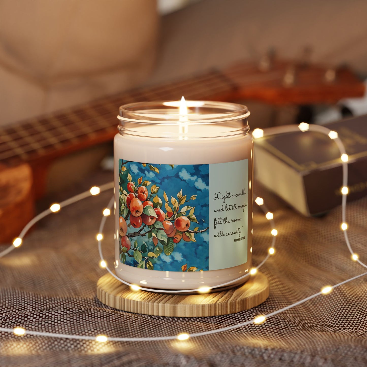 Floral Aromatic Soy Candle - 9oz | Hand-poured Scented Candle for Relaxation & Home Decor