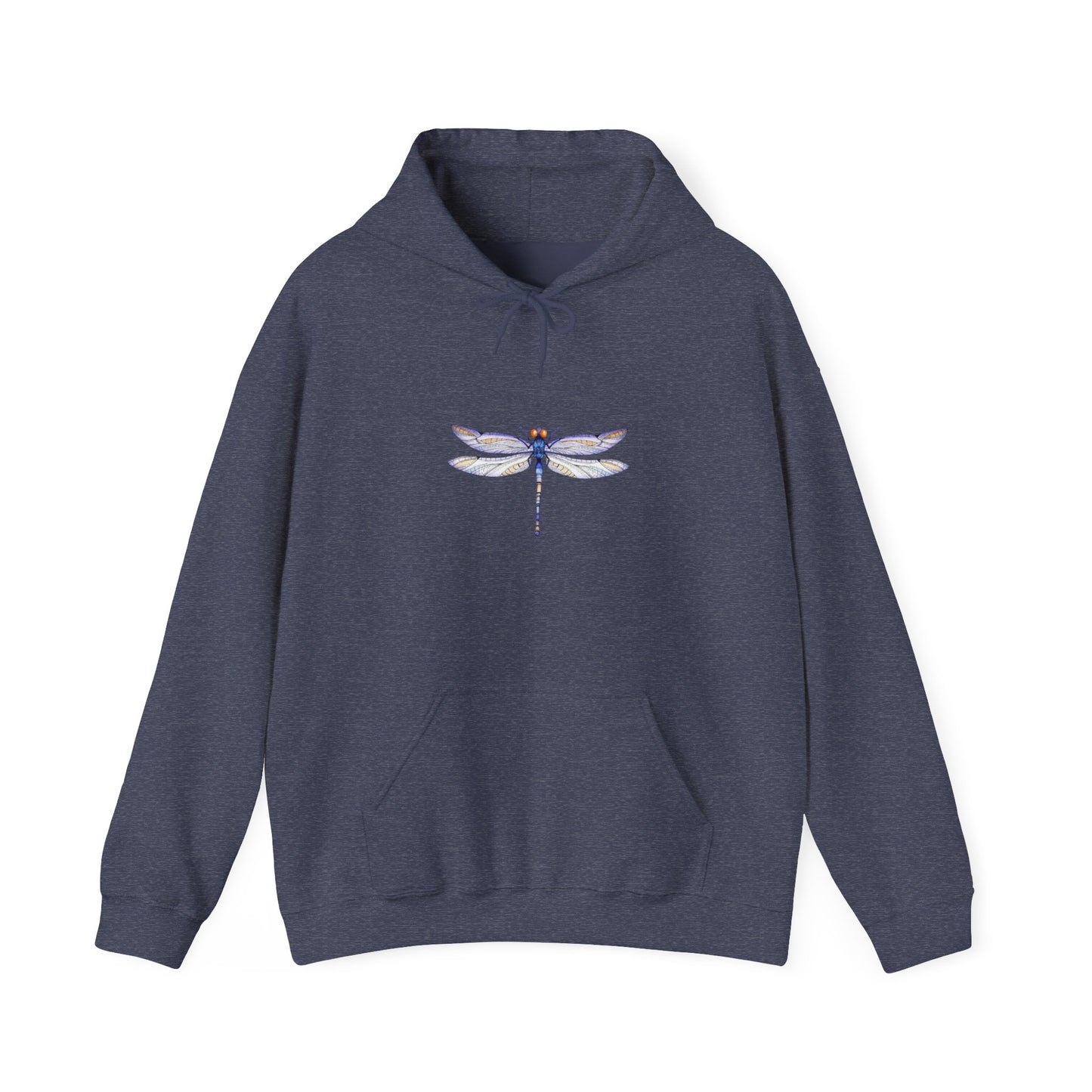 Dragonfly Art Hoodie, Cozy Unisex Sweatshirt, Nature Lover Gift, Botanical Apparel, Spring Fashion, Relaxed Style