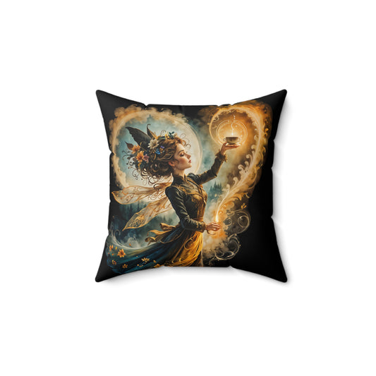 Spun Polyester Square Pillow