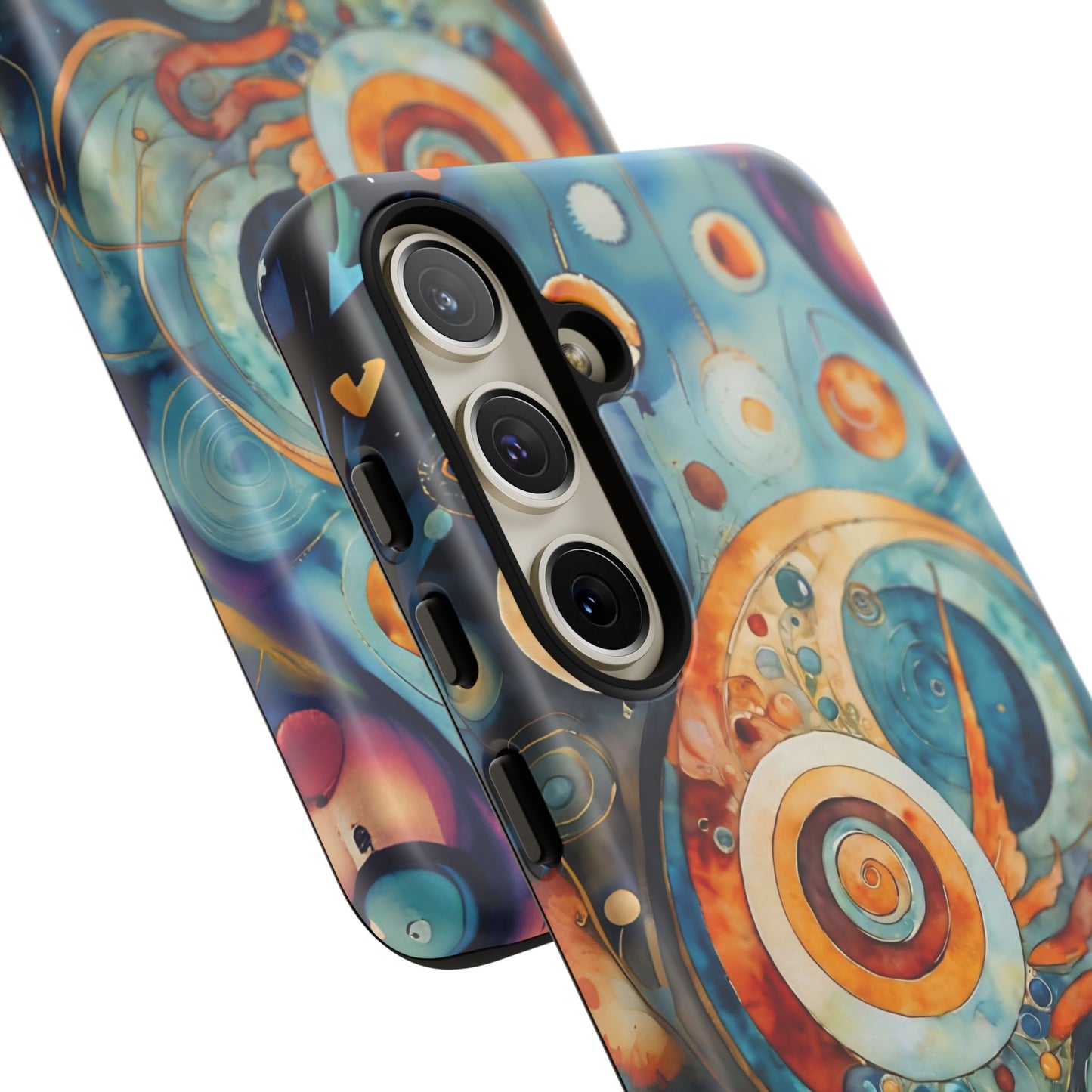Phone Cases - Beautiful Abstract Circular Art Design