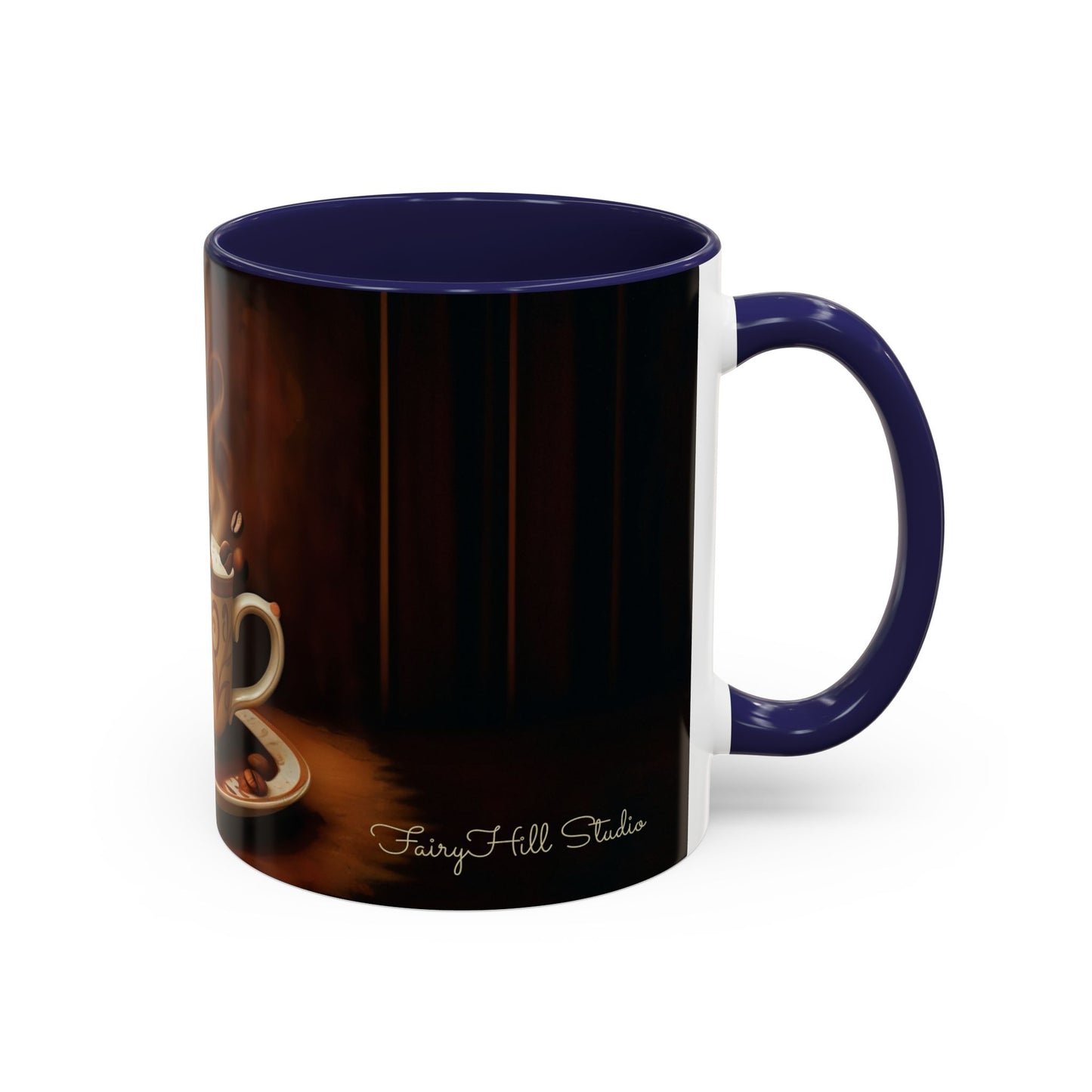 Coffee fairy-Themed Coffee Mug - 11 & 15oz Accent Mug for Fairy /Coffee Lovers