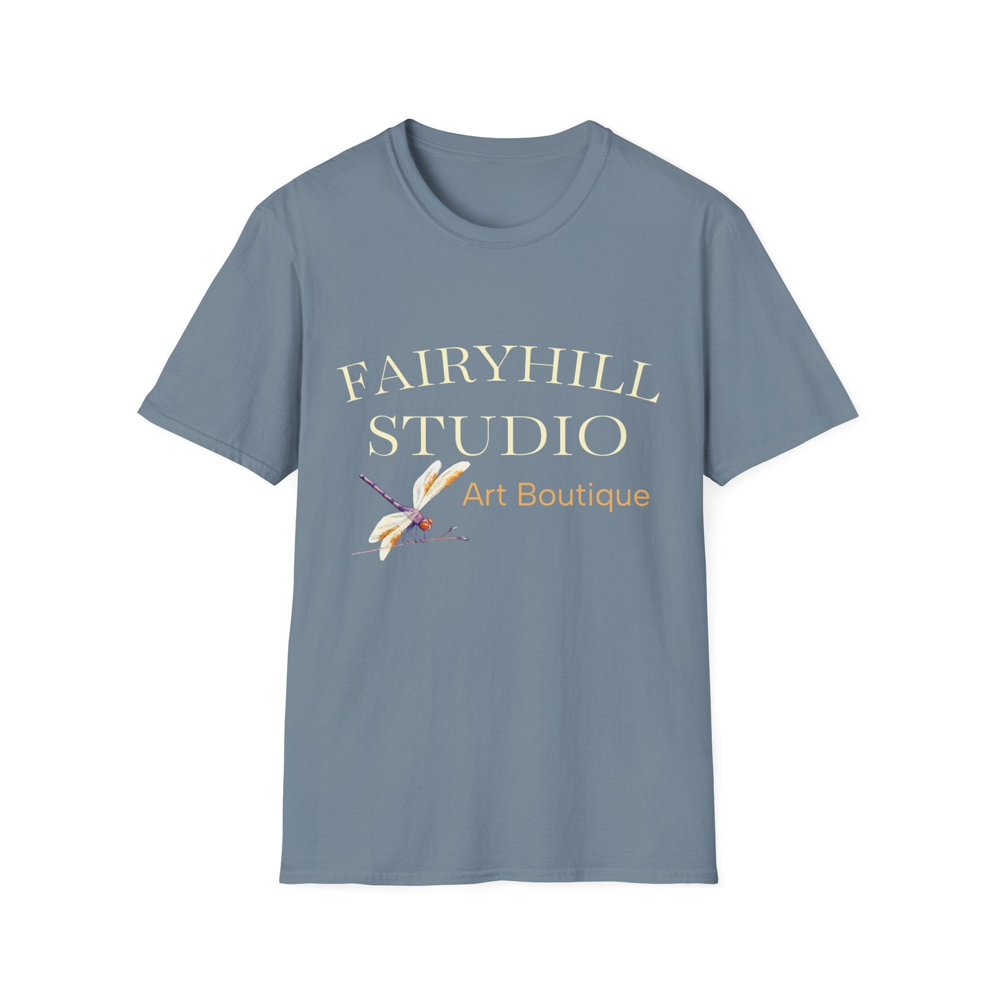 Unisex Softstyle T-Shirt with Retro Fairythili Design, Casual Wear, Graphic Tee, Gift Idea, Vintage Apparel