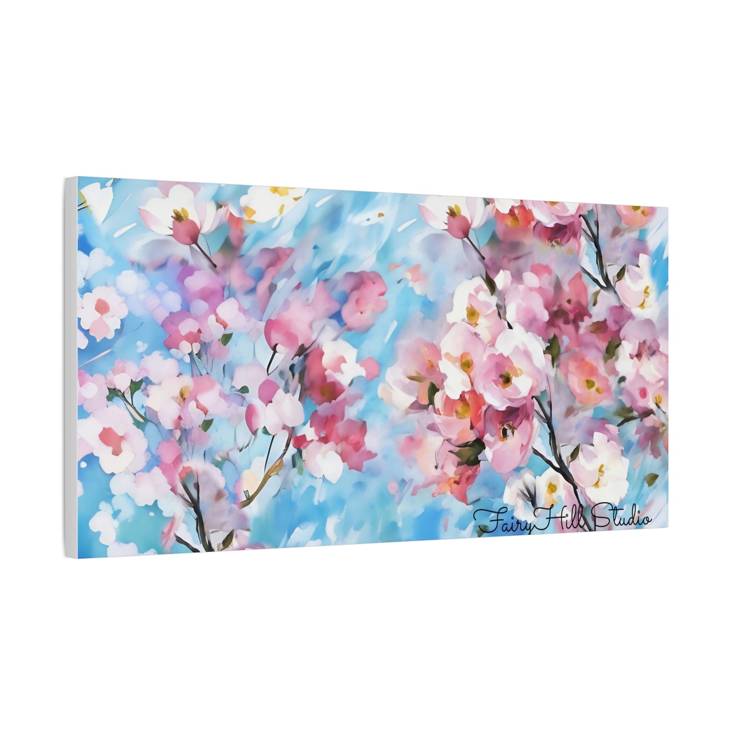 Canvas Wall Art - Floral Cherry Blossom