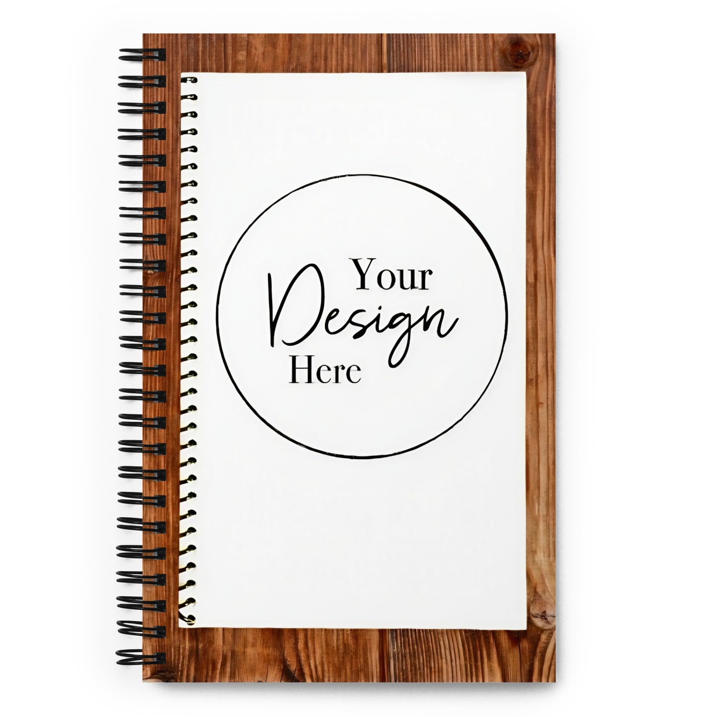 Design your own Spiral Personalized Notebook,Journal with your own Custom Logo