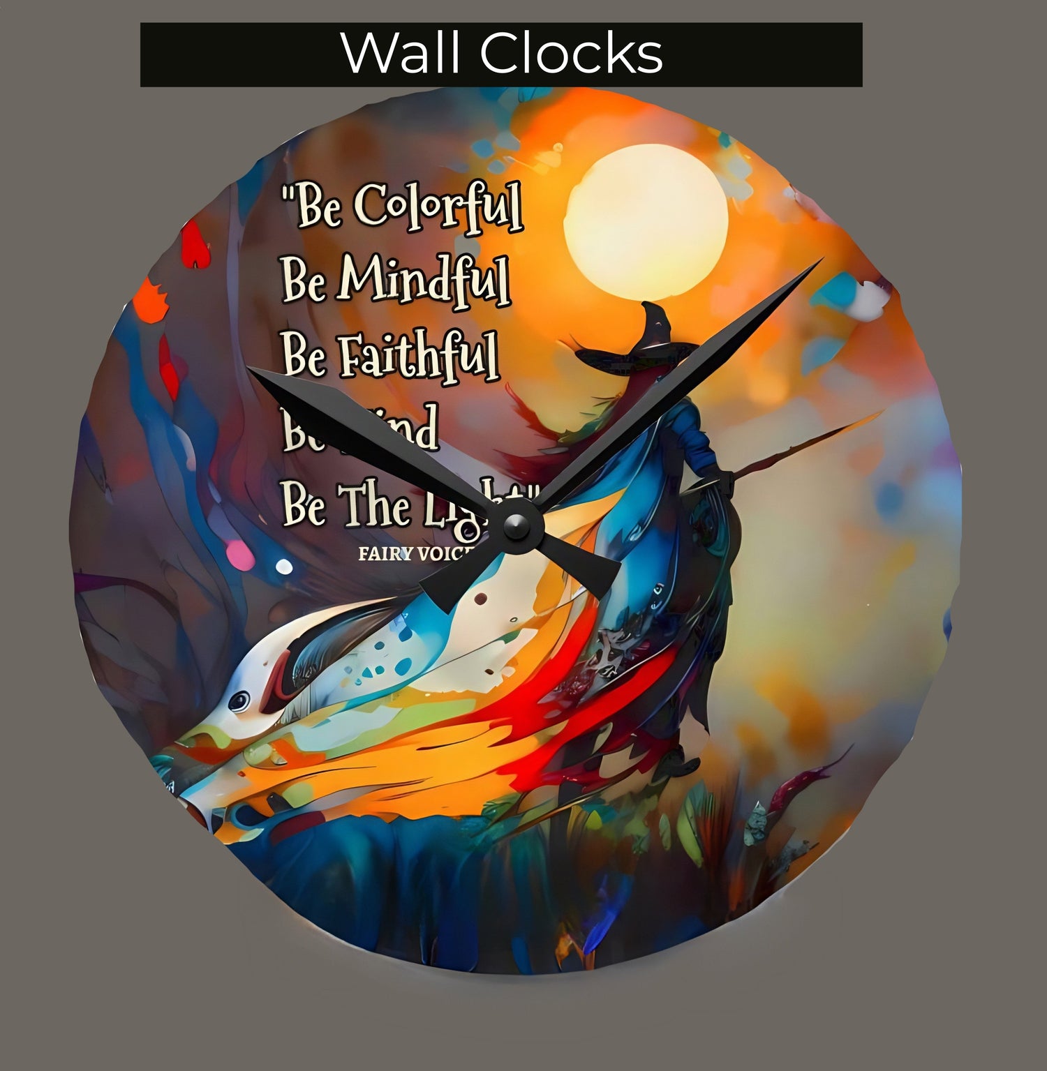 &nbsp;WALL CLOCKS ,GIFTS "Discover unique wall clocks at Fairy Hill Studio. Stylish, art-inspired designs that add personality and elegance to any room, perfect for timekeeping with flair."