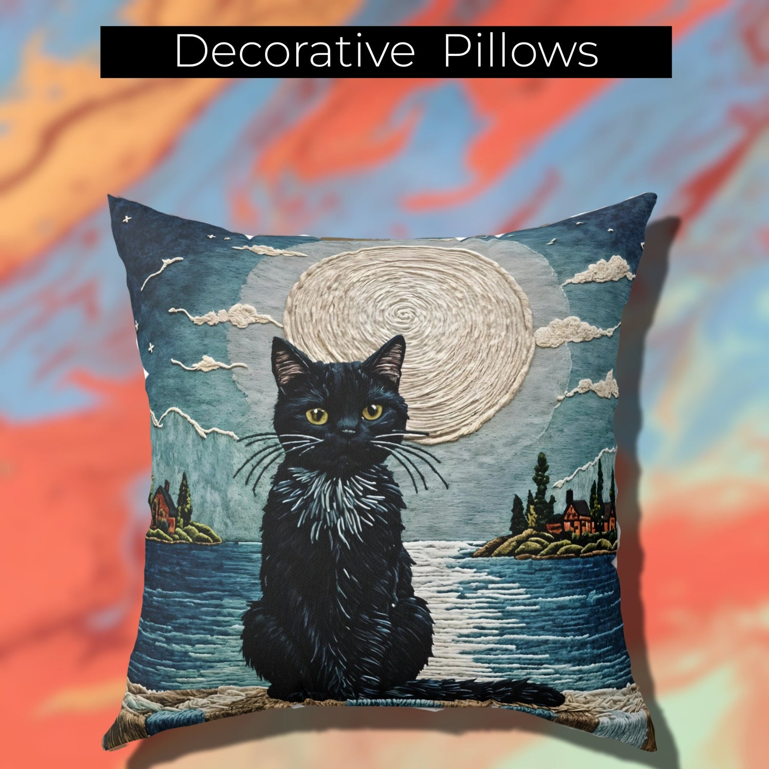 DECORATIVE PILLOWS Explore enchanting pillows, covers, pillowcases, and cushions at Fairy Hill Studio—your destination for artistic and cozy home decor.