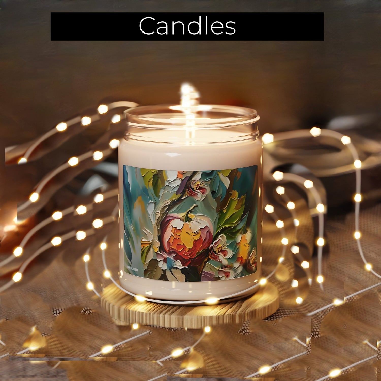 Explore enchanting decorative magical  candles at Fairy Hill Studio—your destination for artistic and cozy home decor.