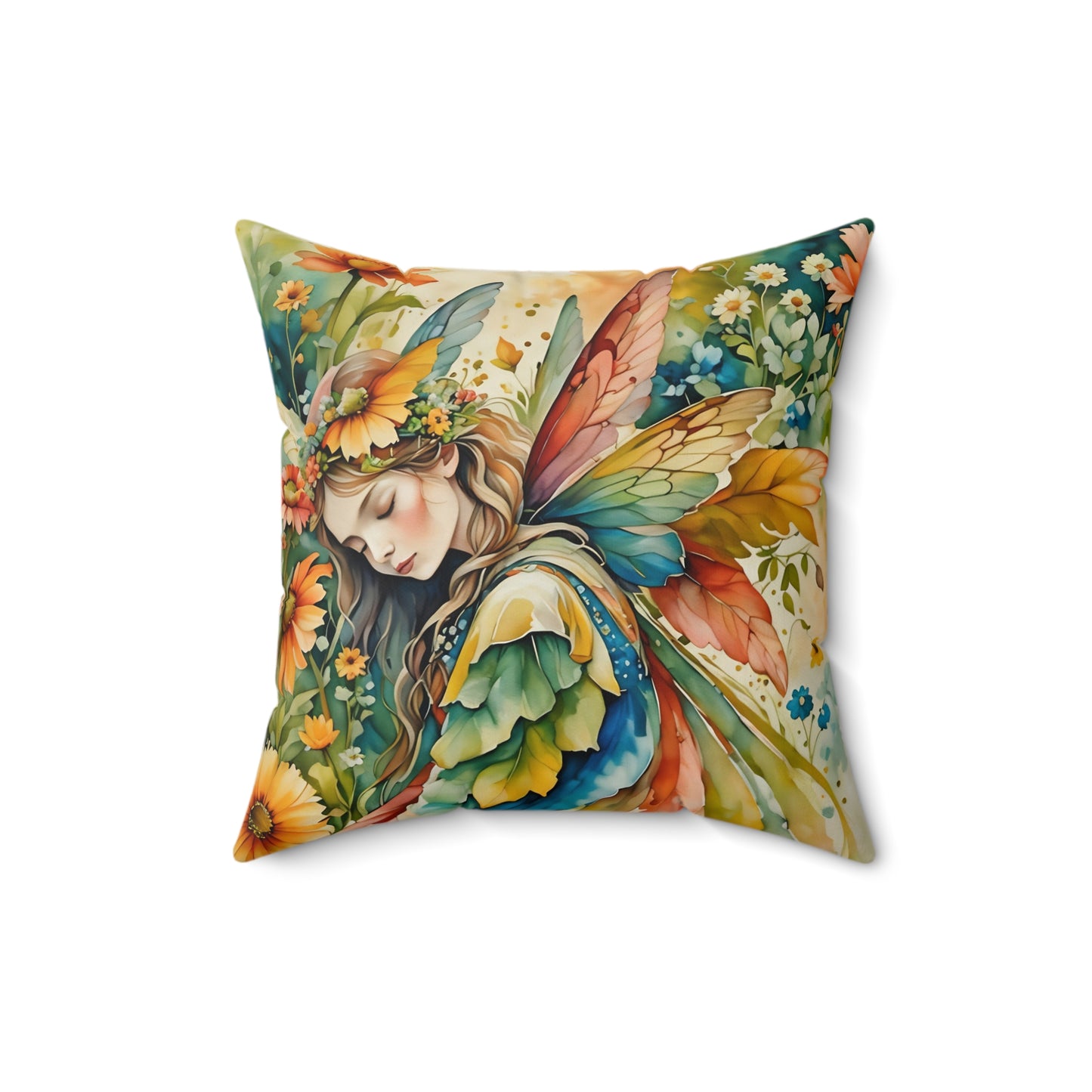 Garden fairy Blessing Pillow