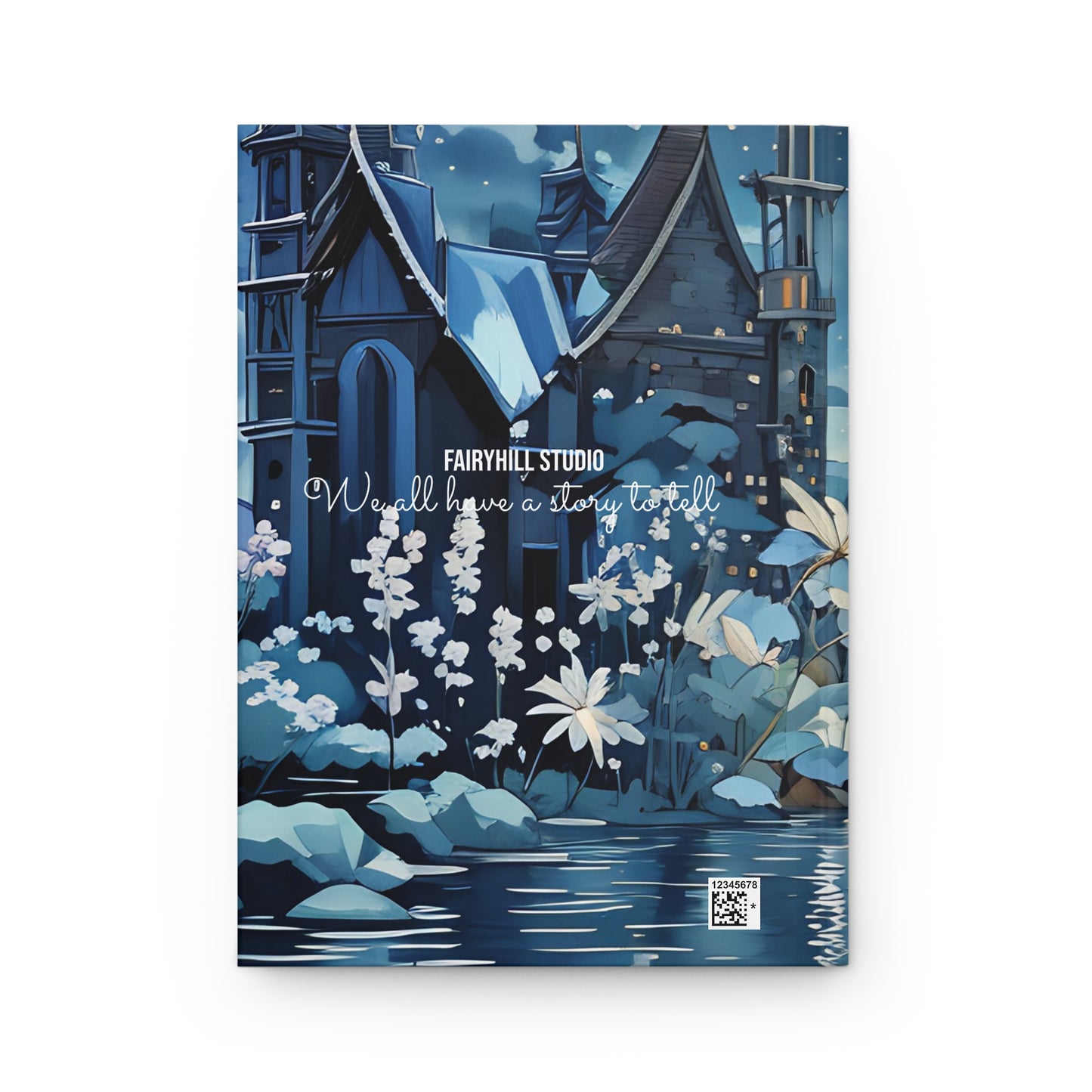 Hardcover Journal Beauty with Dragonflies hard Journal Art