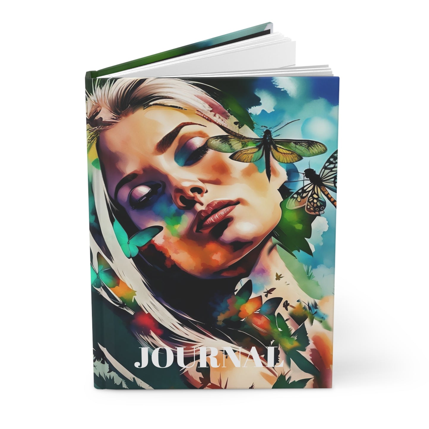 Hardcover Journal -   Butterfly Dreams / Art
