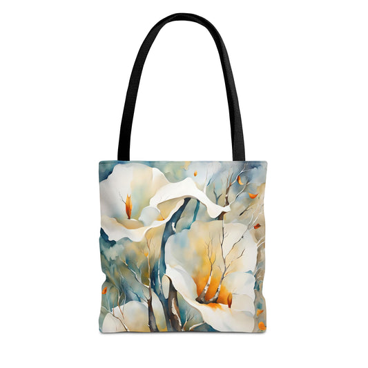 Calla Lilies Tote Bag