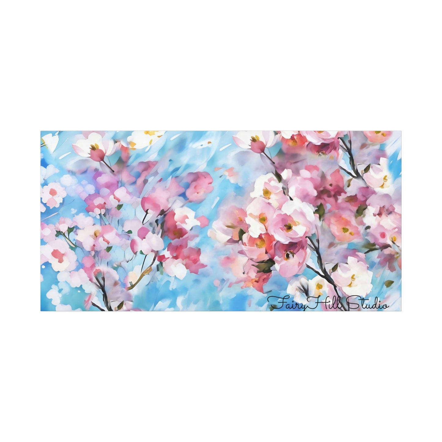 Canvas Wall Art - Floral Cherry Blossom