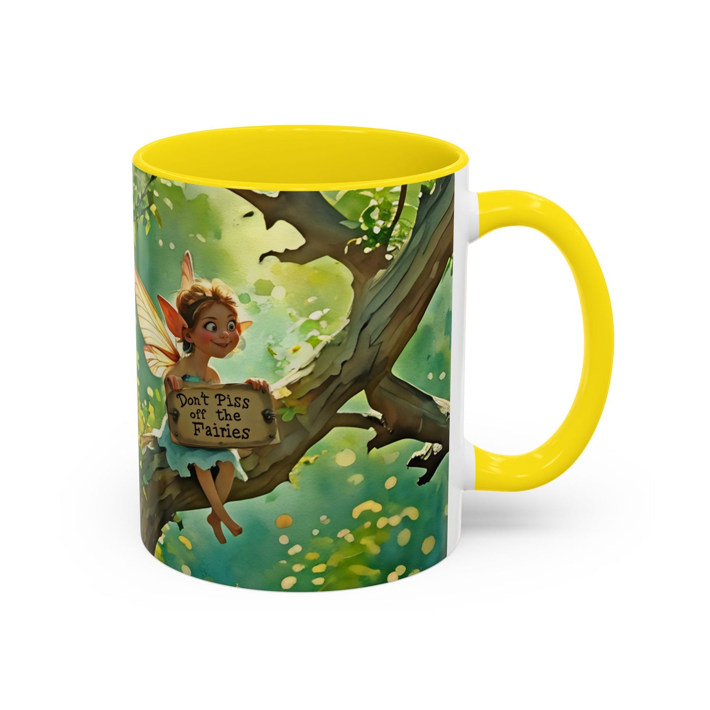 Garden fairy-Themed Coffee Mug - 11 & 15oz Accent Mug for Fairy Lovers
