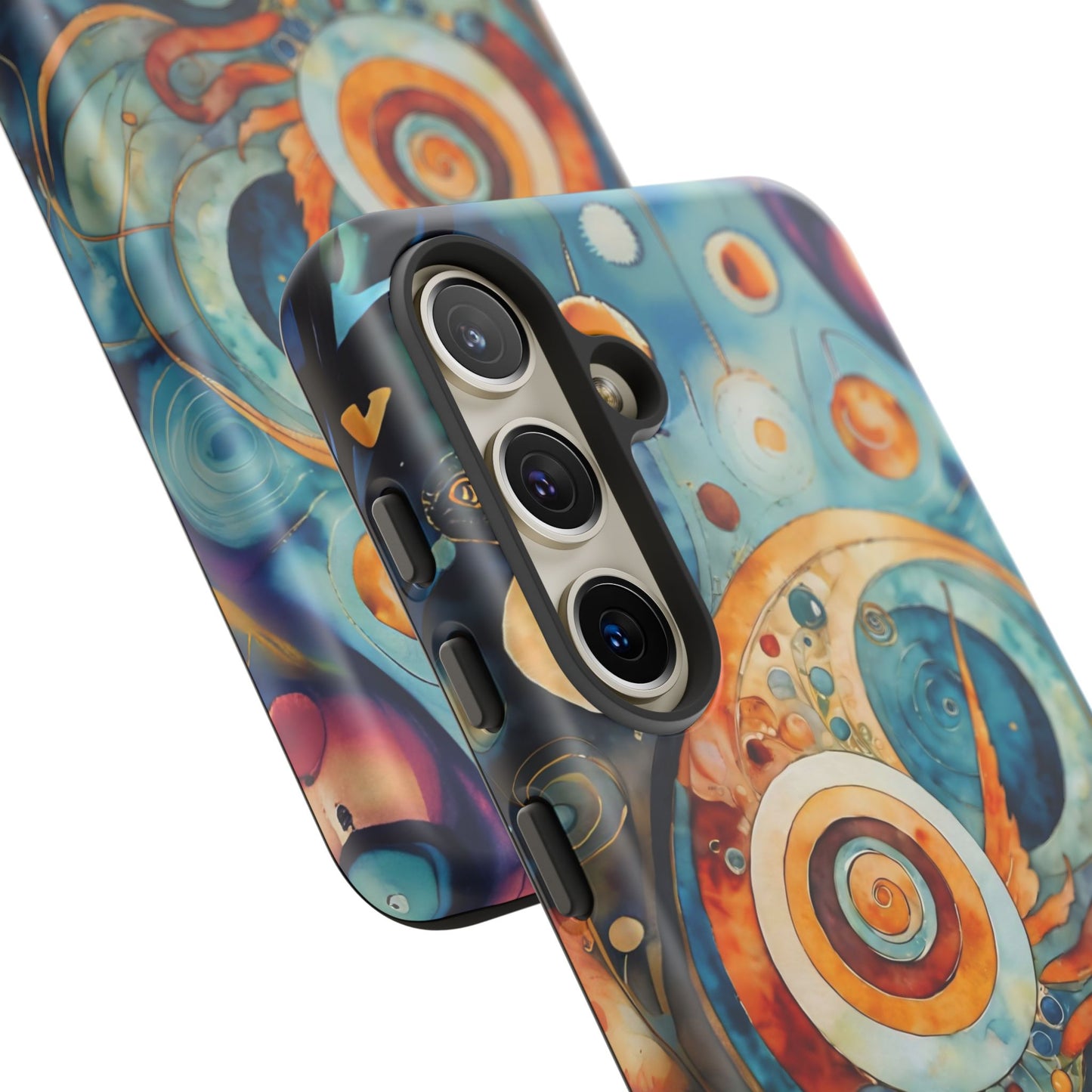 Phone Cases - Beautiful Abstract Circular Art Design